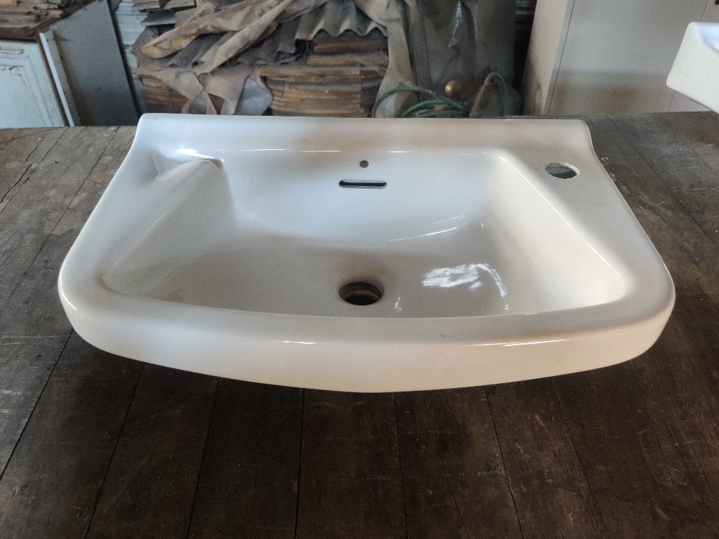 porseleinen witte wasbakken, Bricolage & Construction, Enlèvement, Comme neuf, Lavabo