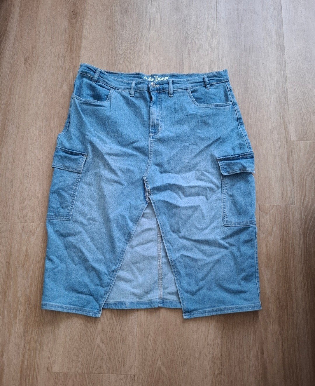 Jeans rok John Baner maat 48, Kleding | Dames, John baner, Ophalen of Verzenden, Zo goed als nieuw, Maat 46/48 (XL) of groter