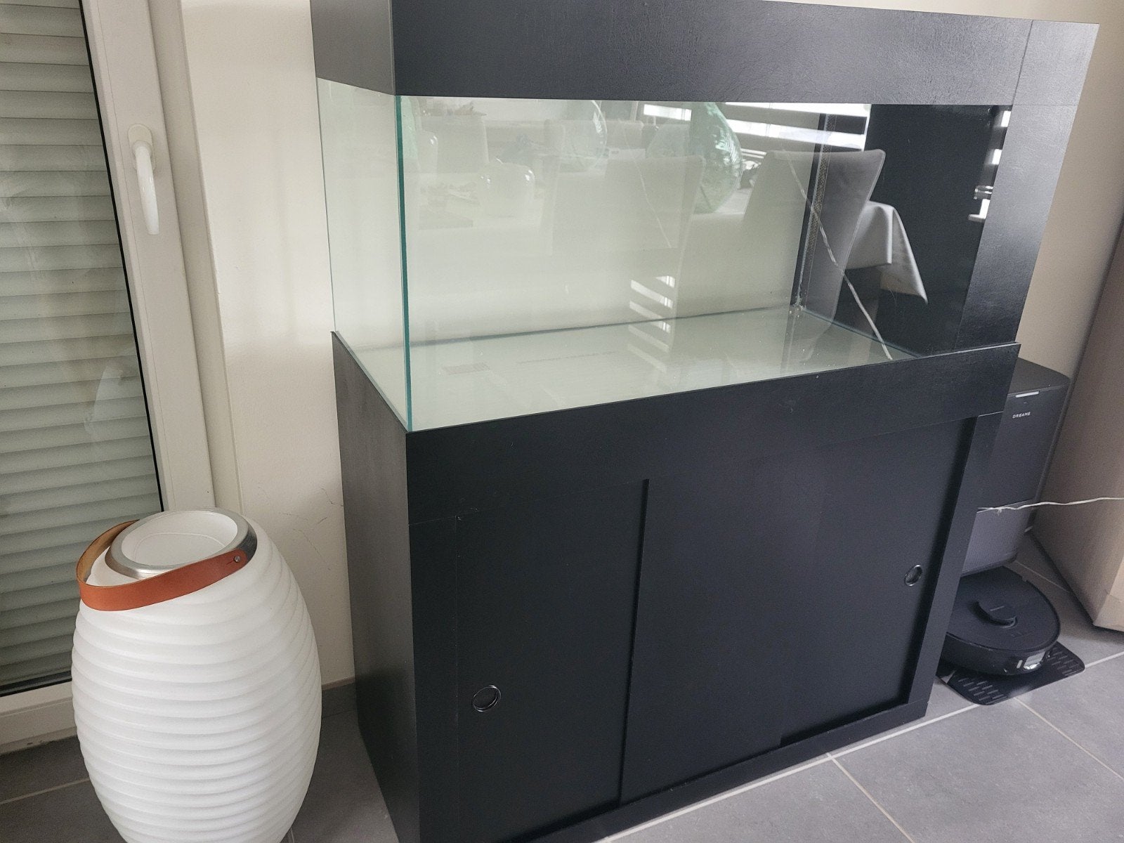 meuble Aquarium 180L avec rangement filtre + rangement acces, Animaux & Accessoires, Poissons | Aquariums & Accessoires, Enlèvement