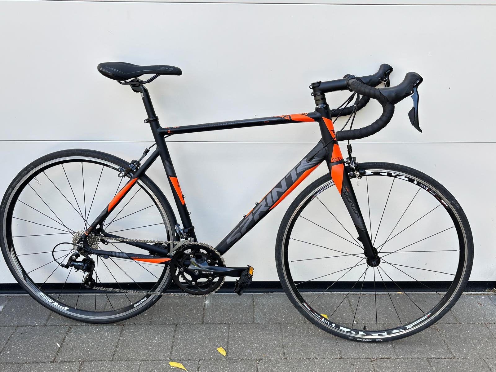 Koersfiets, alu kader 55 cm hoog, Ophalen, Zo goed als nieuw