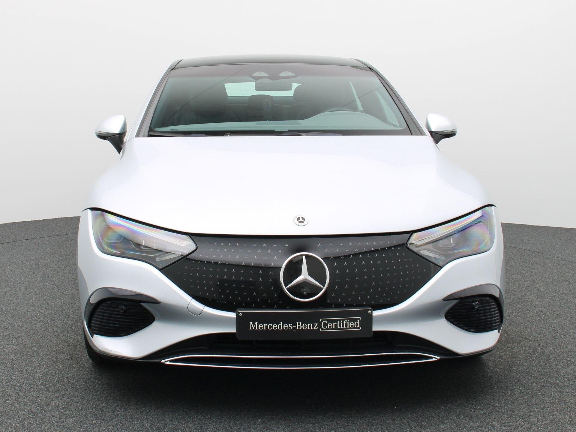 Mercedes-Benz EQE 350 4MATIC Luxury Line + LEDER + BURMESTER, Auto's, Automaat, Automatische klimaatregeling, 96 kWh, 2475 kg