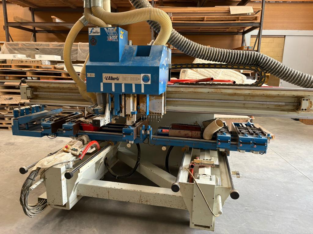 CNC-machine Alberti 1993 met gereedschappen, Zakelijke goederen, Machines en Bouw | Houtbewerking, Ophalen
