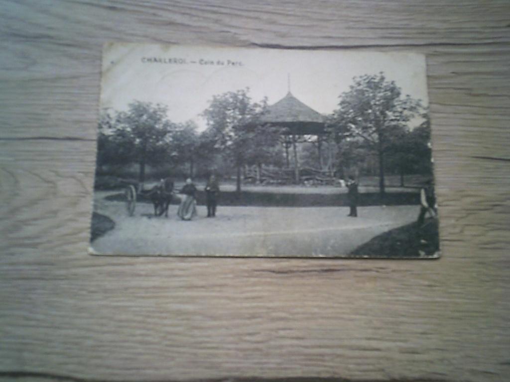 CHARLEROI: Coin du Parc - Kiosque, Enlèvement ou Envoi, Avant 1920, Affranchie, Hainaut
