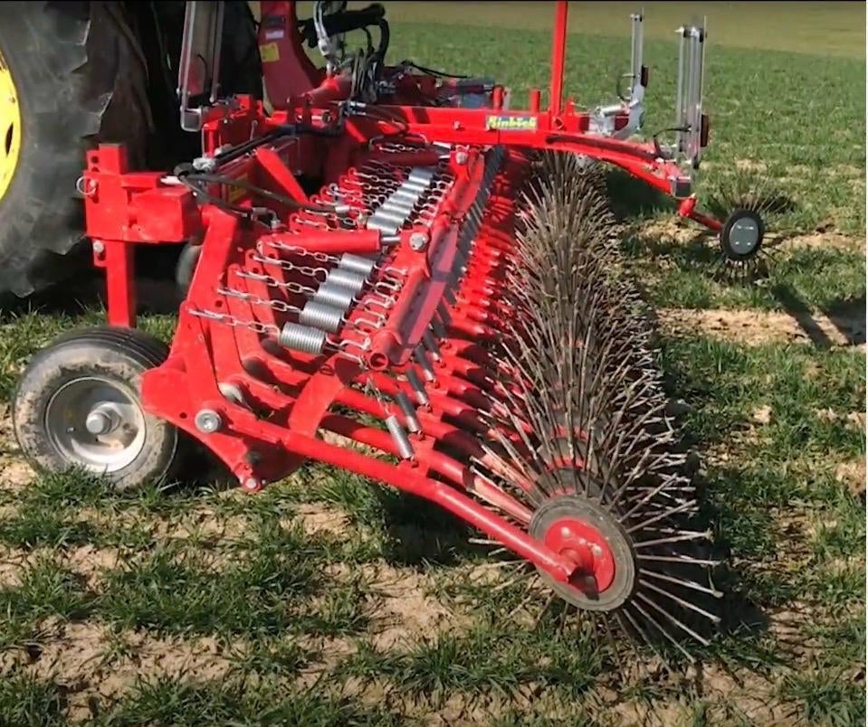 Herse rotative étrille neuve (50ha), Enlèvement