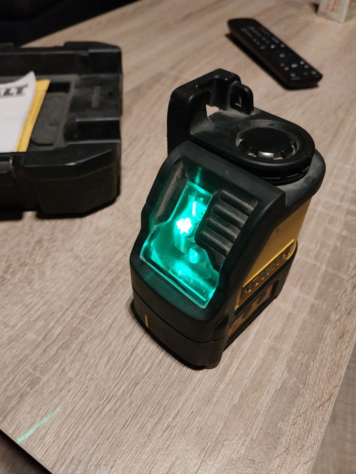 laser de Walt  groen, Bricolage & Construction, Outillage | Pièces de machine & Accessoires, Enlèvement, Utilisé