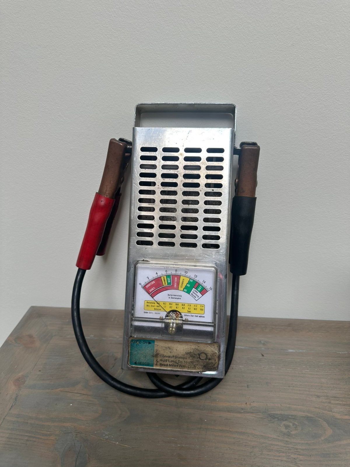 NESCO Accu Tester Batterij Tester 6V 12V Load Tester met, Auto-onderdelen, Ophalen