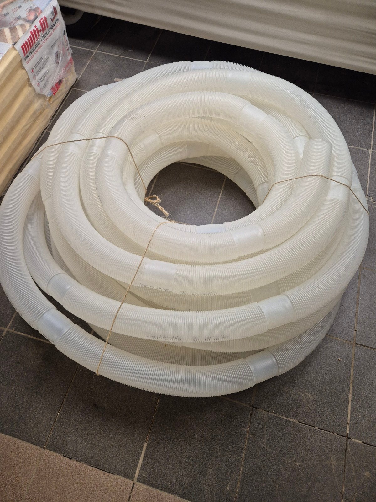 Flexibele 80mm PP T120 rookgasafvoer/schoorsteen, Doe-het-zelf en Bouw, Ophalen
