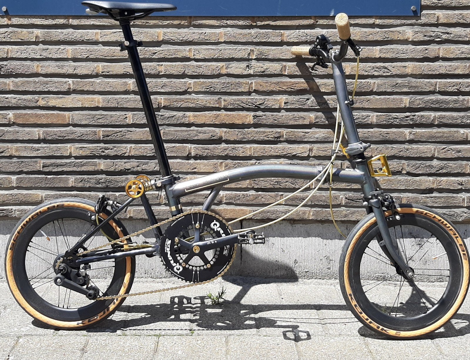 Brompton LE Sagan 3 WC race edition, Ophalen, Brompton