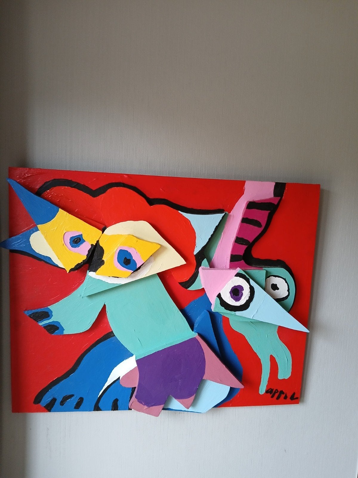 Karel appel, Ophalen