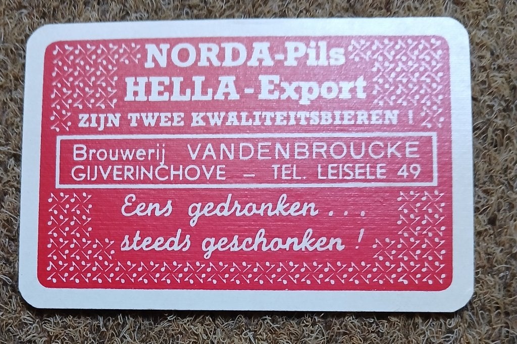 Carte à jouer Brewer,3, Envoi