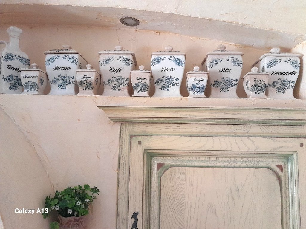 service à épices 11 pièces plus de 100 ans, Enlèvement