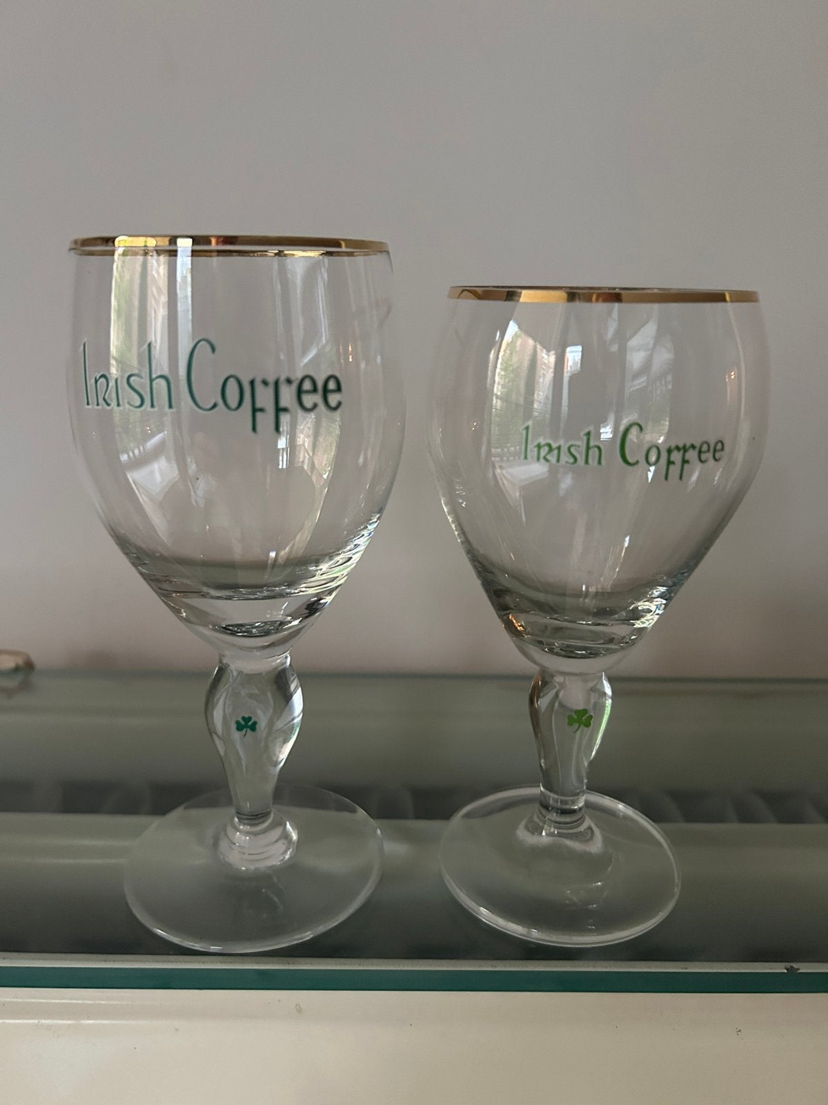 2 Verres Irish Coffee pour 5€, Collections, Enlèvement, Comme neuf