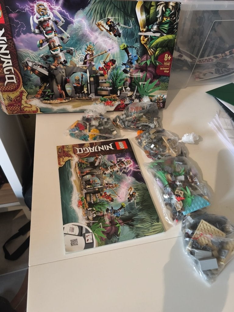 Lego Ninjago L'île Le village des gardiens, Lego, Ensemble complet, Enlèvement, Utilisé
