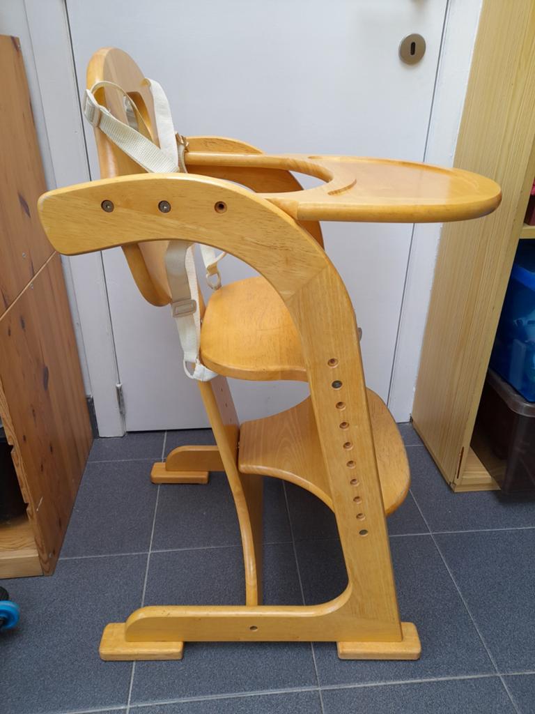 Trip trap stoel, Ophalen