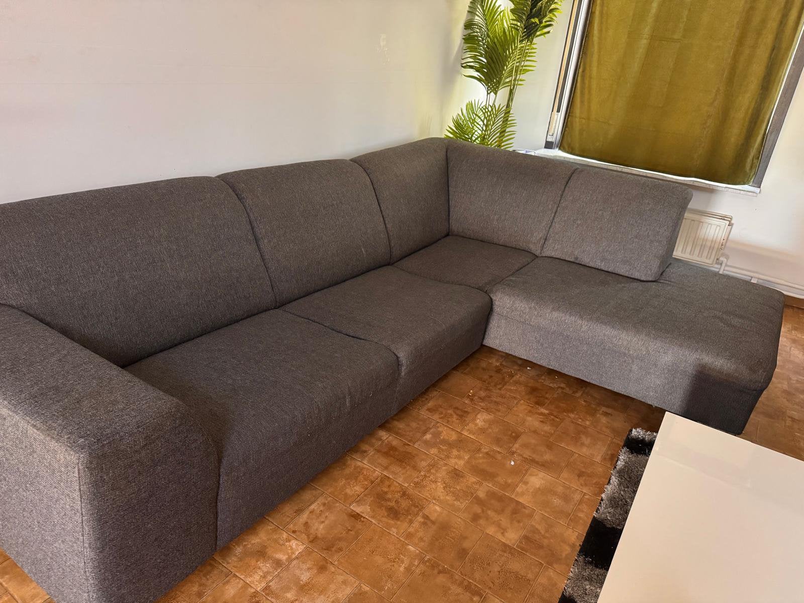 Eet tafel met 5 stolen en huokbank salontafel, Ophalen, Zo goed als nieuw, 4 tot 6 stoelen