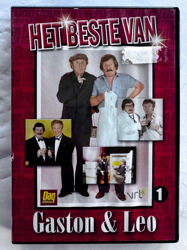 Het Beste Van Gaston & Leo, Cd's en Dvd's, Dvd's | Cabaret en Sketches, Ophalen of Verzenden, Zo goed als nieuw, Tv-programma of Sketches