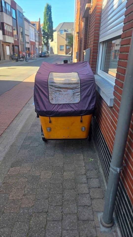 BAKFIETS VOGUE, Fietsen en Brommers, Fietsen | Bakfietsen, Ophalen, 4 kinderen of meer, Gebruikt, Elektrisch