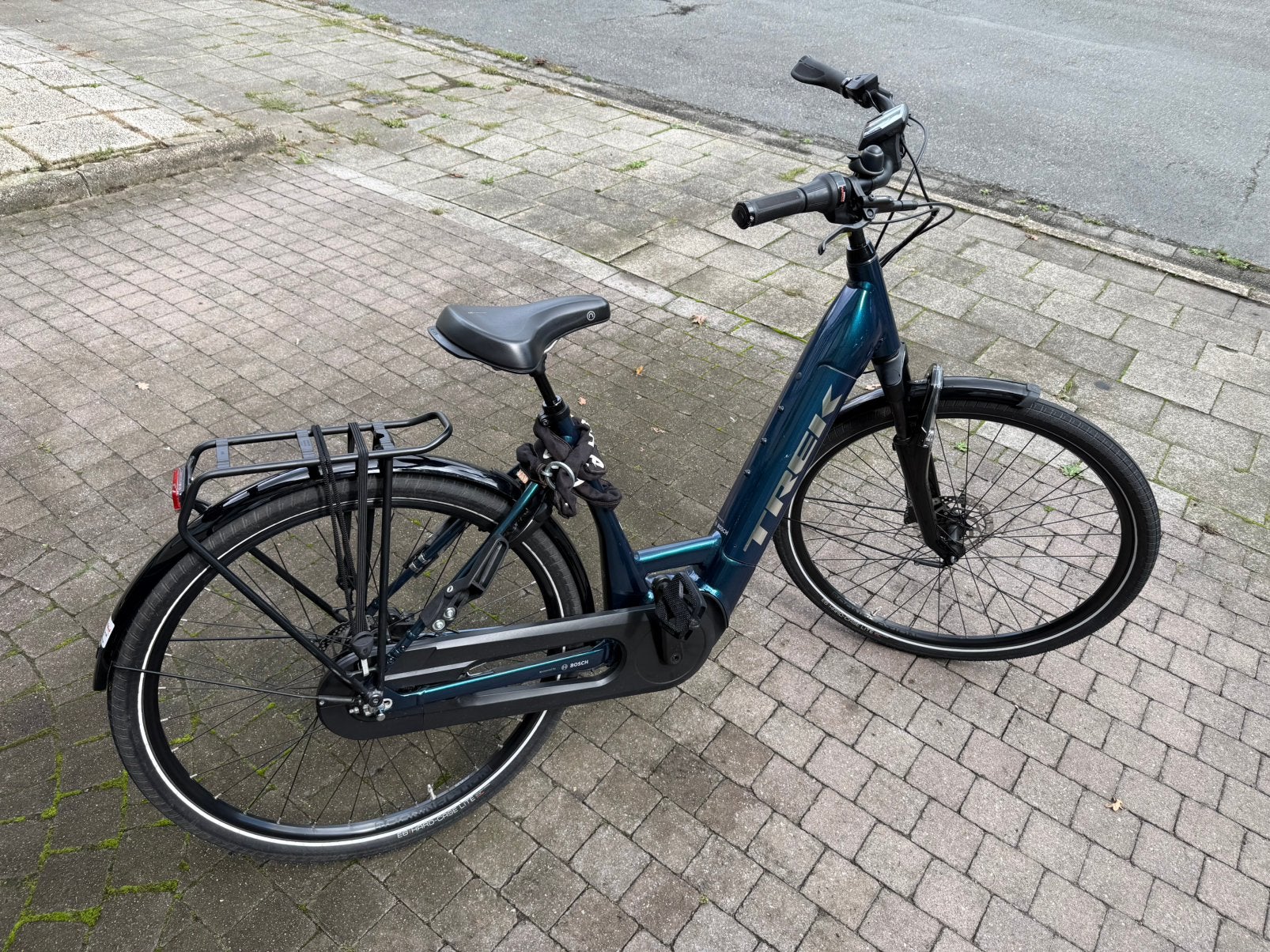 Trek District +8 Lowstep, Fietsen en Brommers, Ophalen, Zo goed als nieuw