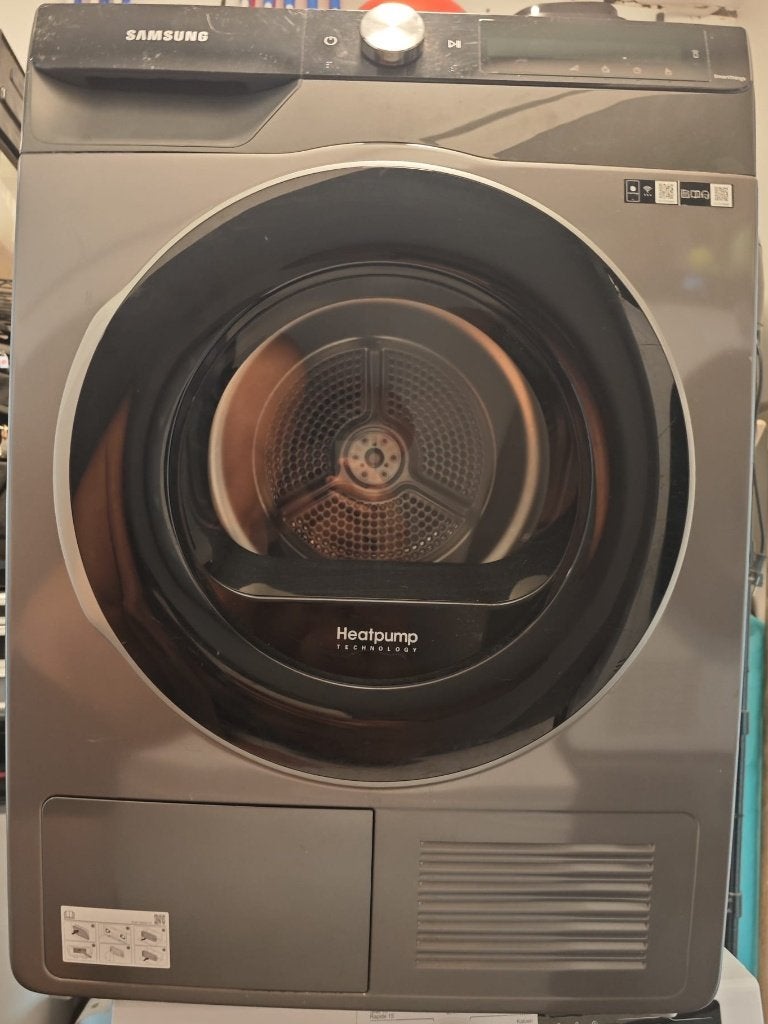 Samsung warmtepompdroger 8 kg, Ophalen