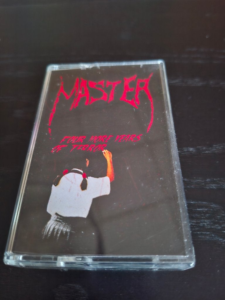 Master - "Four More Years Of Terror" (2005), CD & DVD, Enlèvement ou Envoi, Originale, Comme neuf, 1 cassette audio