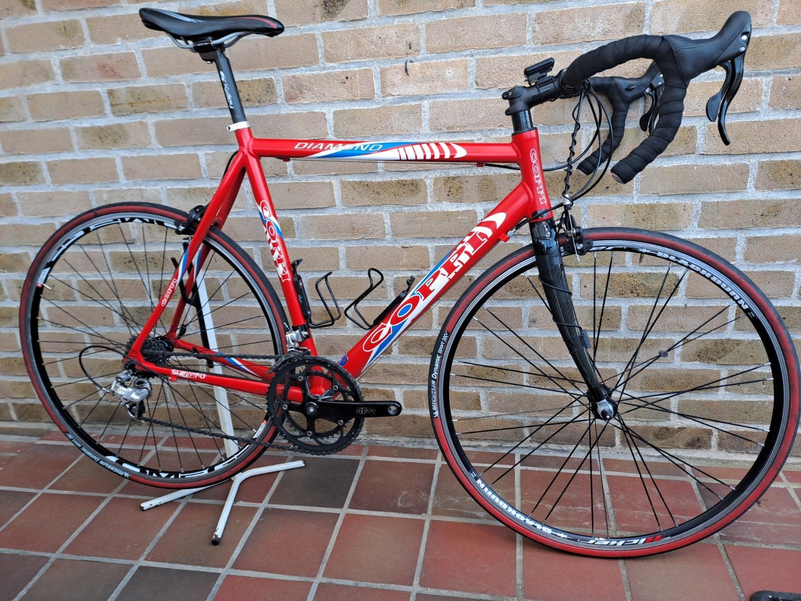 Fausto Coppi Diamond  - Italiaanse racefiets -  unisex model, Fietsen en Brommers, 53 tot 57 cm, Ophalen, 28 inch