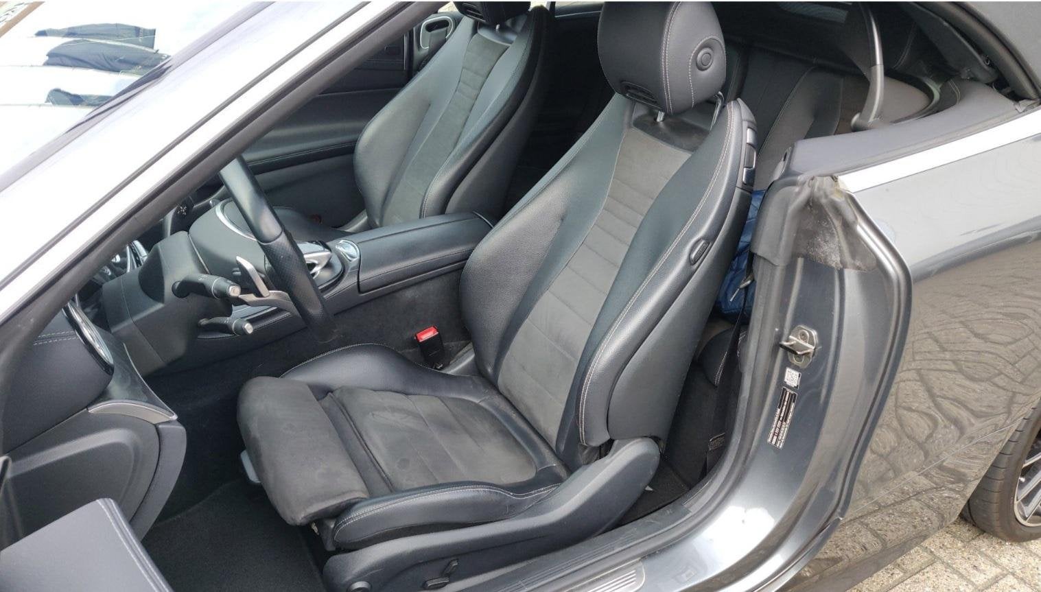 Mercedes-Benz E-Klasse 200 Cabriolet AMG Line | Verwarmde Ze, Autos, Mercedes-Benz, Argent ou Gris, Achat, 1800 kg, Entreprise