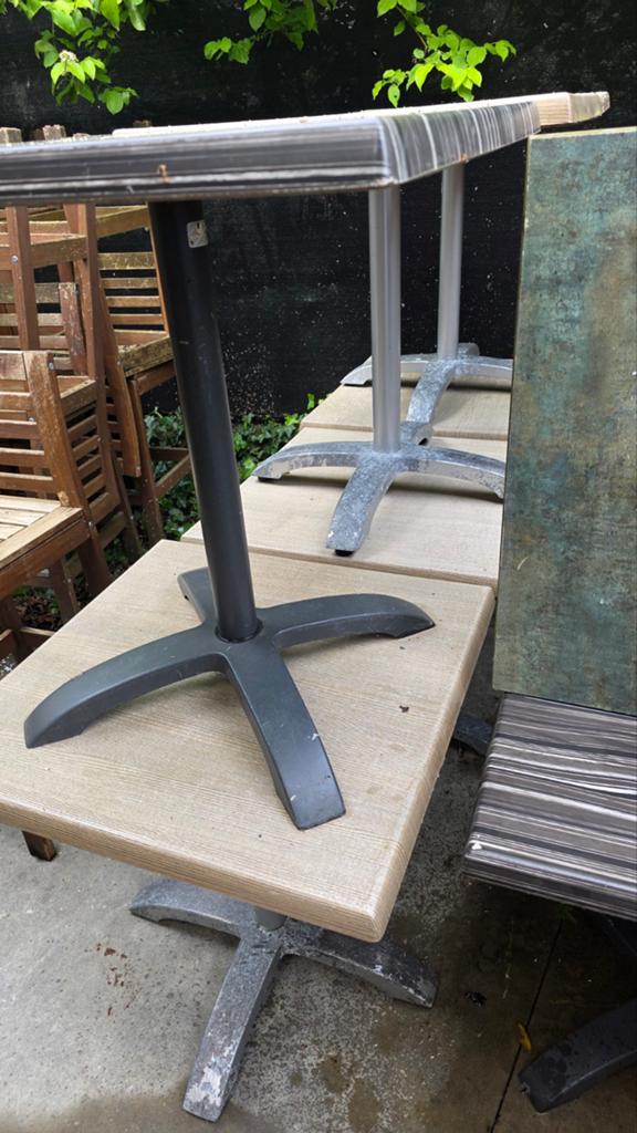 Verschillende terrastafels tuin horeca bar lot partij, Ophalen of Verzenden