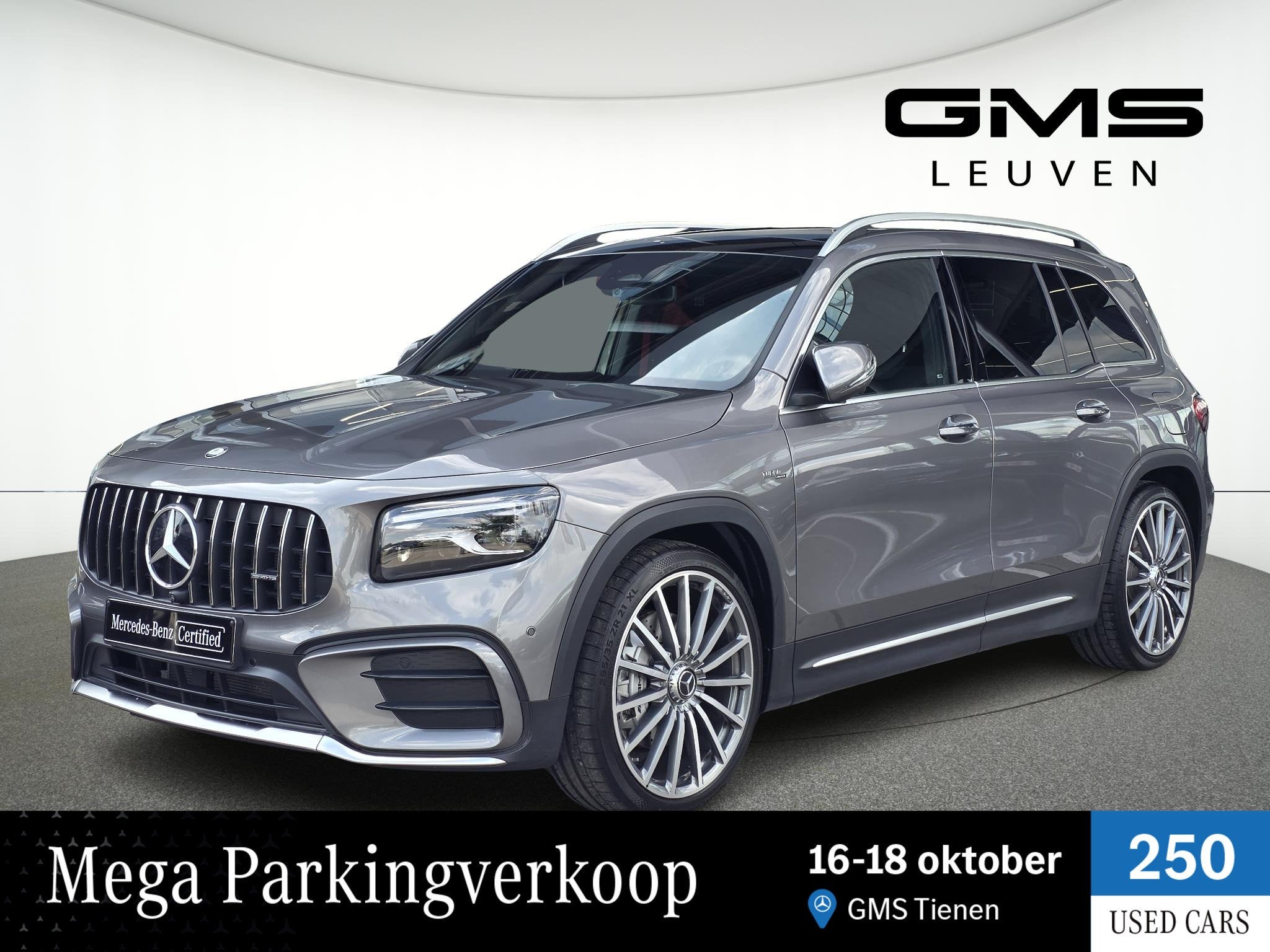 Mercedes-Benz GLB Mercedes-AMG GLB 35 4MATIC, Auto's, Automaat, Stof, 202 g/km, Bedrijf