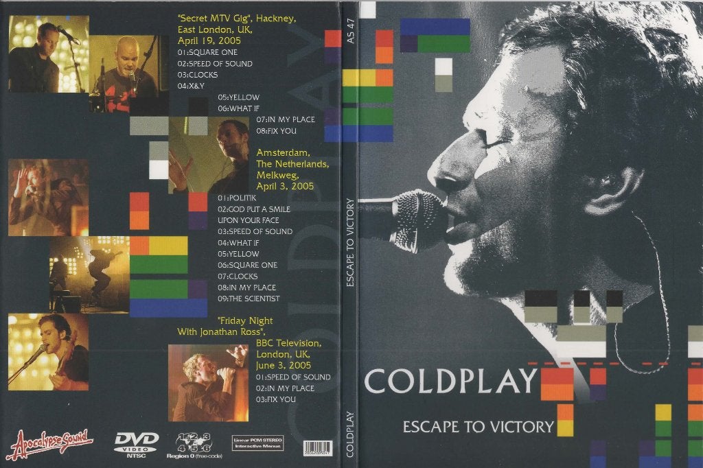 DVD - COLDPLAY - ESCAPE TO VICTORY, Verzenden, Nieuw in verpakking, Concert