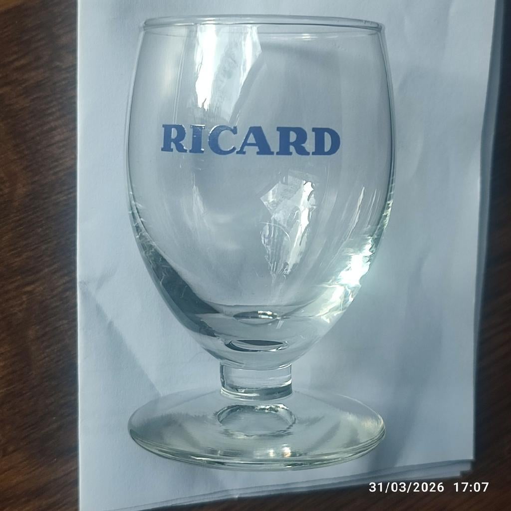 Un mini verre RICARD ., Enlèvement ou Envoi, Comme neuf, Autres types
