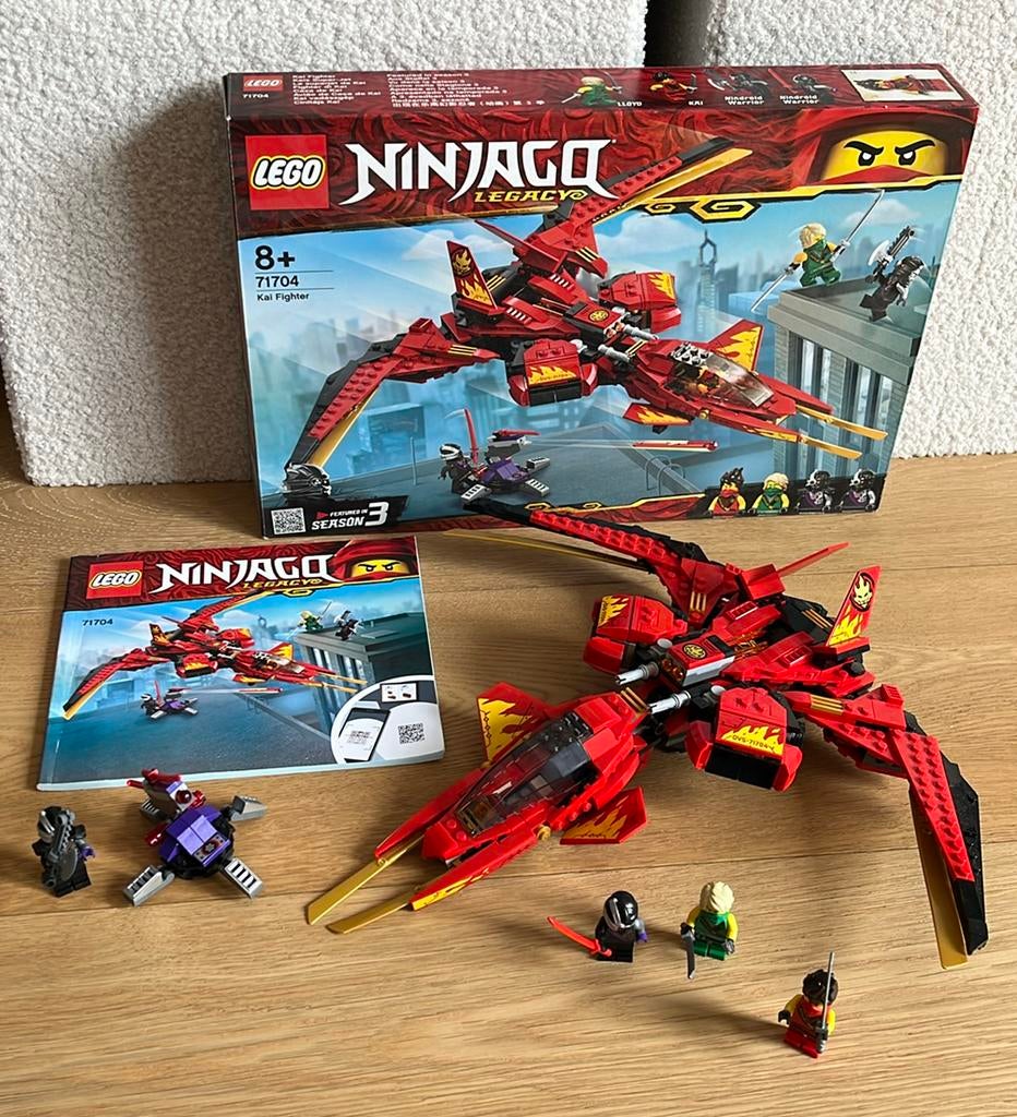 Lego Ninjago 71704 Kai Fighter, Ophalen, Lego, Zo goed als nieuw, Ninjago