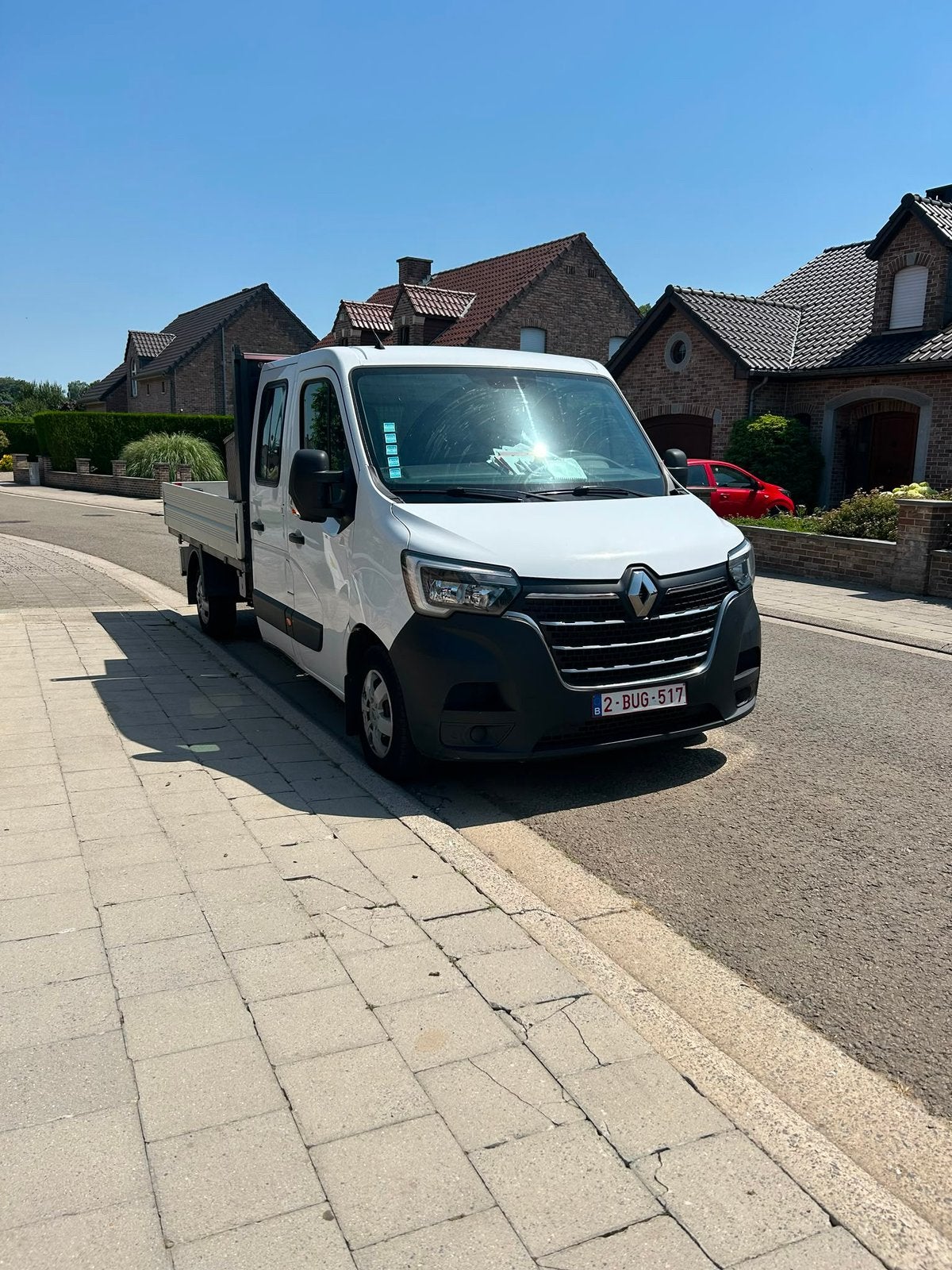 Renault Master-bestelwagen, Auto's, 4 deurs, Renault, Leder en Stof, Wit