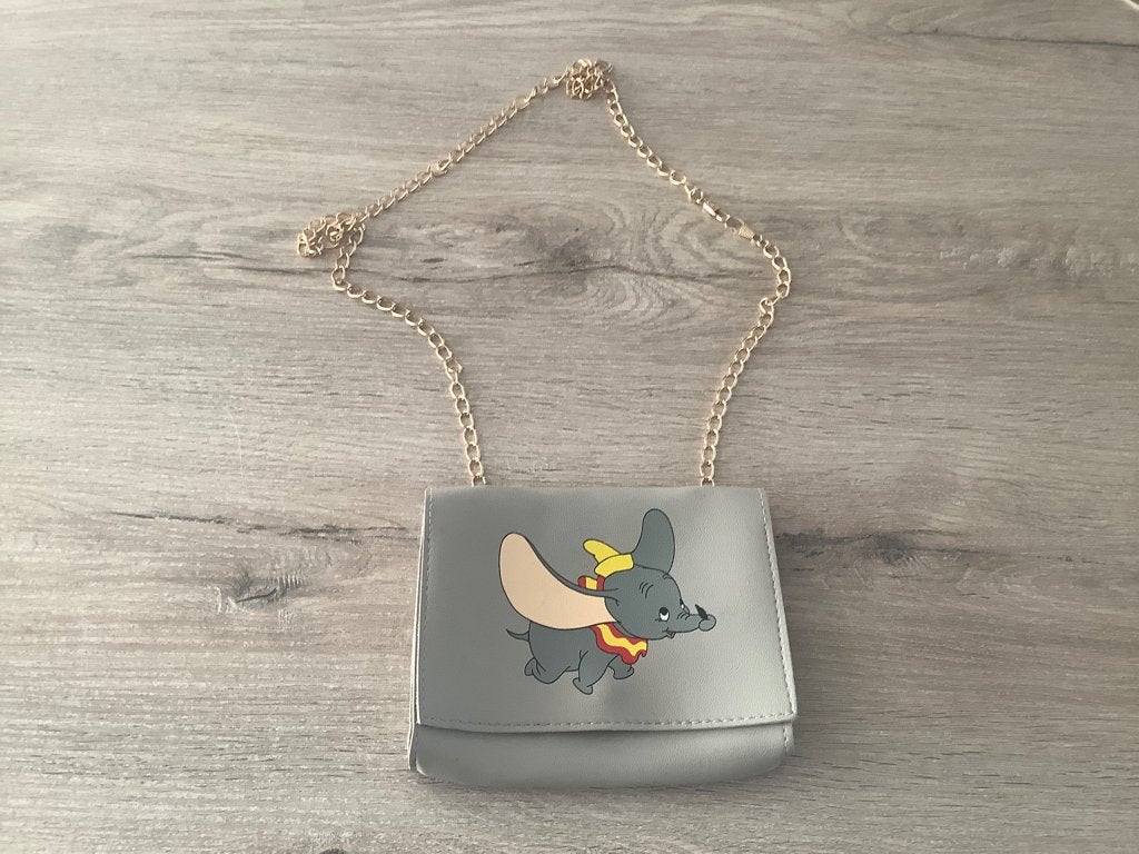 Mini sac à main Disney Dumbo, Enlèvement ou Envoi, Bambi ou Dumbo, Comme neuf, Sac, Valise ou Pochette