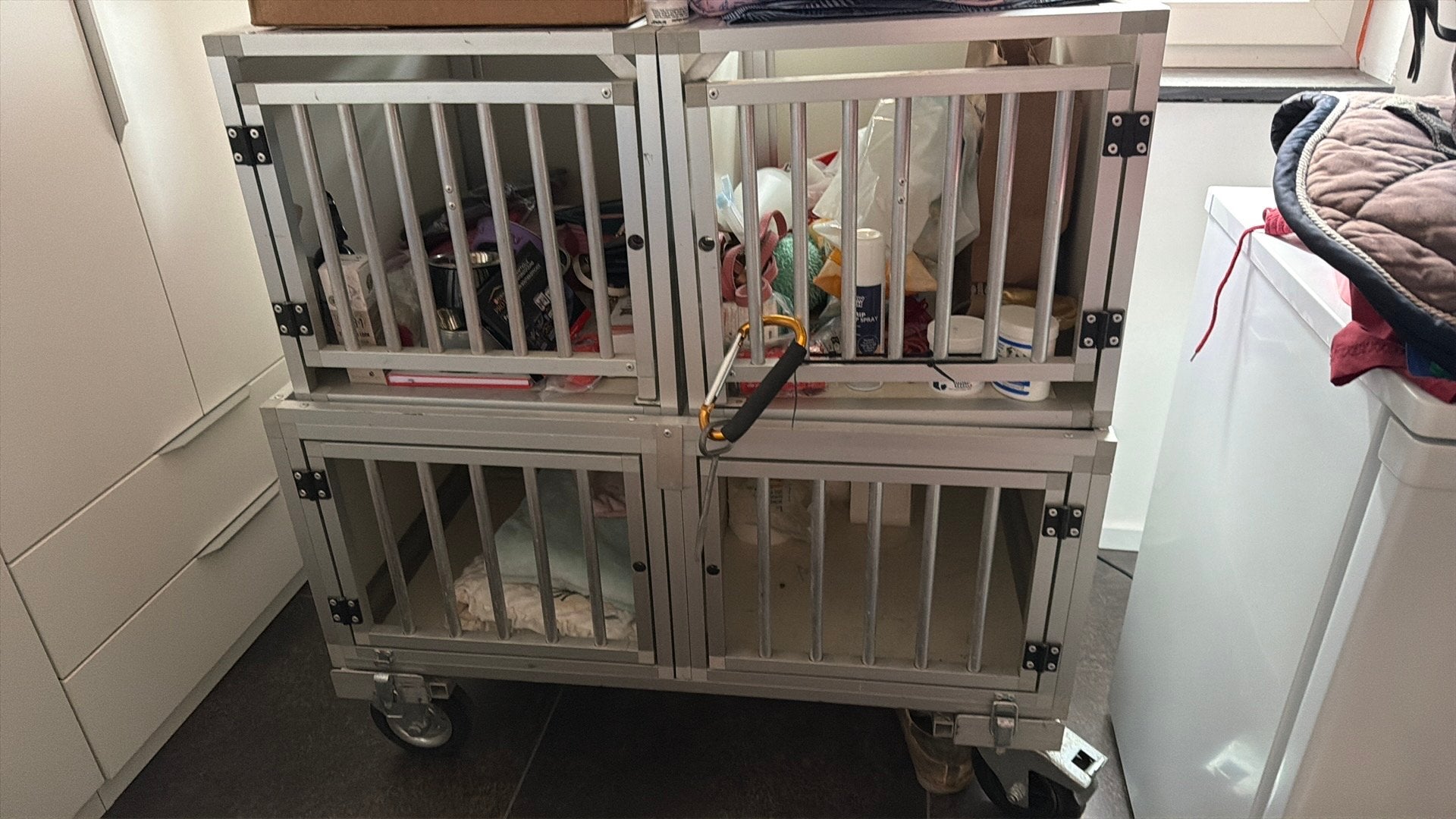 Showtrolley kleine hond, Dieren en Toebehoren, Ophalen, Zo goed als nieuw