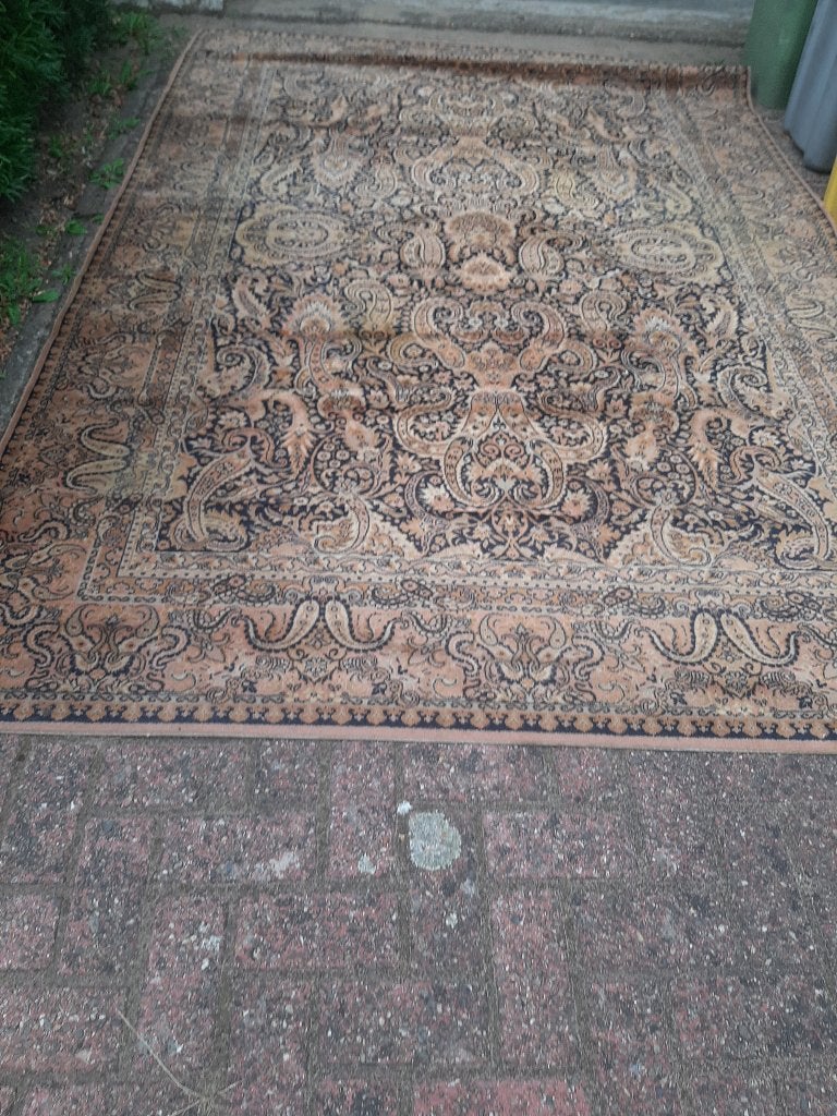 Prachtig groot louis depoortere tapijt, Enlèvement, Utilisé, 200 cm ou plus, 150 à 200 cm