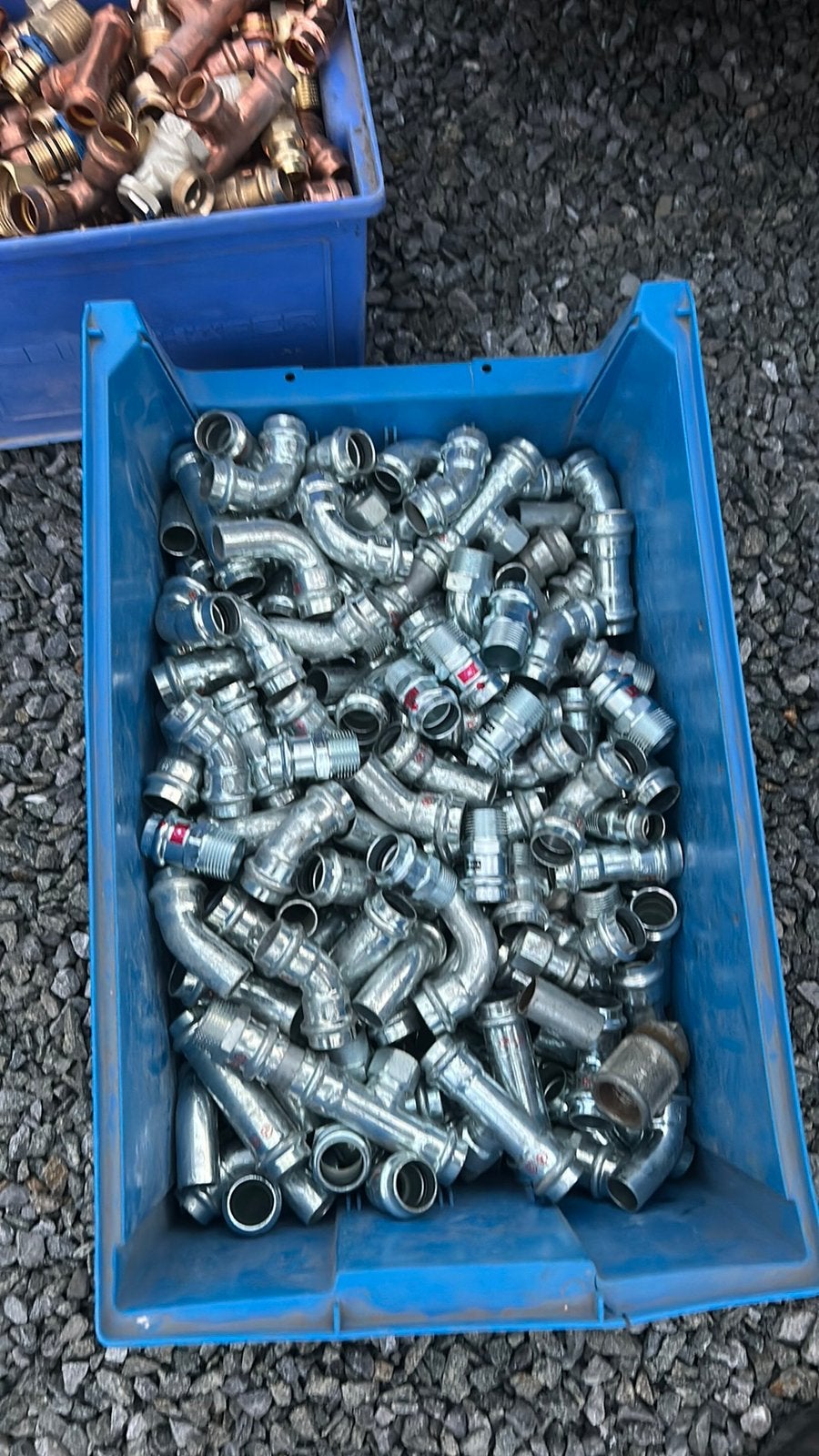 Loodgieter koppelstukken, Ophalen, Nieuw
