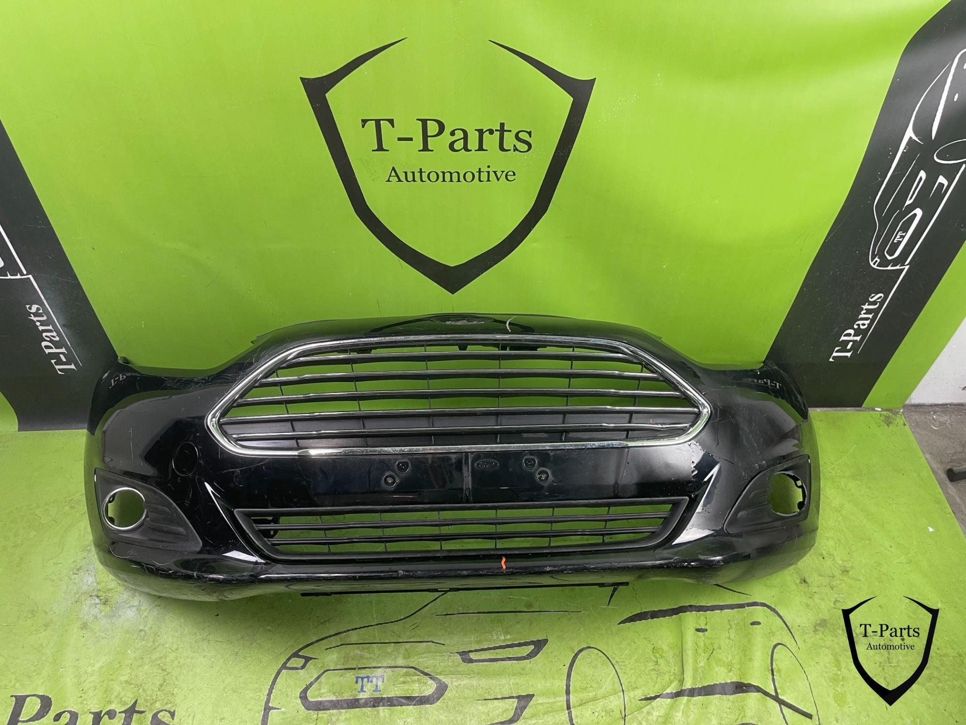 ford fiesta mk7 voorbumper bumper grille rooster 1814802, Auto-onderdelen, Gebruikt, Info@ford.com, Ford, Bumper