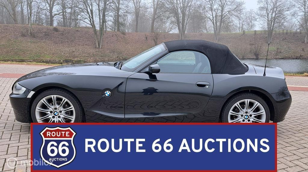 BMW Z4 2.5si | 2006 | Route 66 Auctions, Autos, BMW, Entreprise, Achat, Z4, Essence, Autre carrosserie, Boîte manuelle, Noir, Occasion