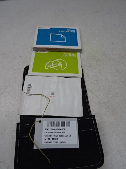 MANUEL UTILISATEUR NOTICE Seat Leon (5FB) (01-2012/08-2020), Seat Deutschland GmbH, Service@seat.de, Utilisé, Seat