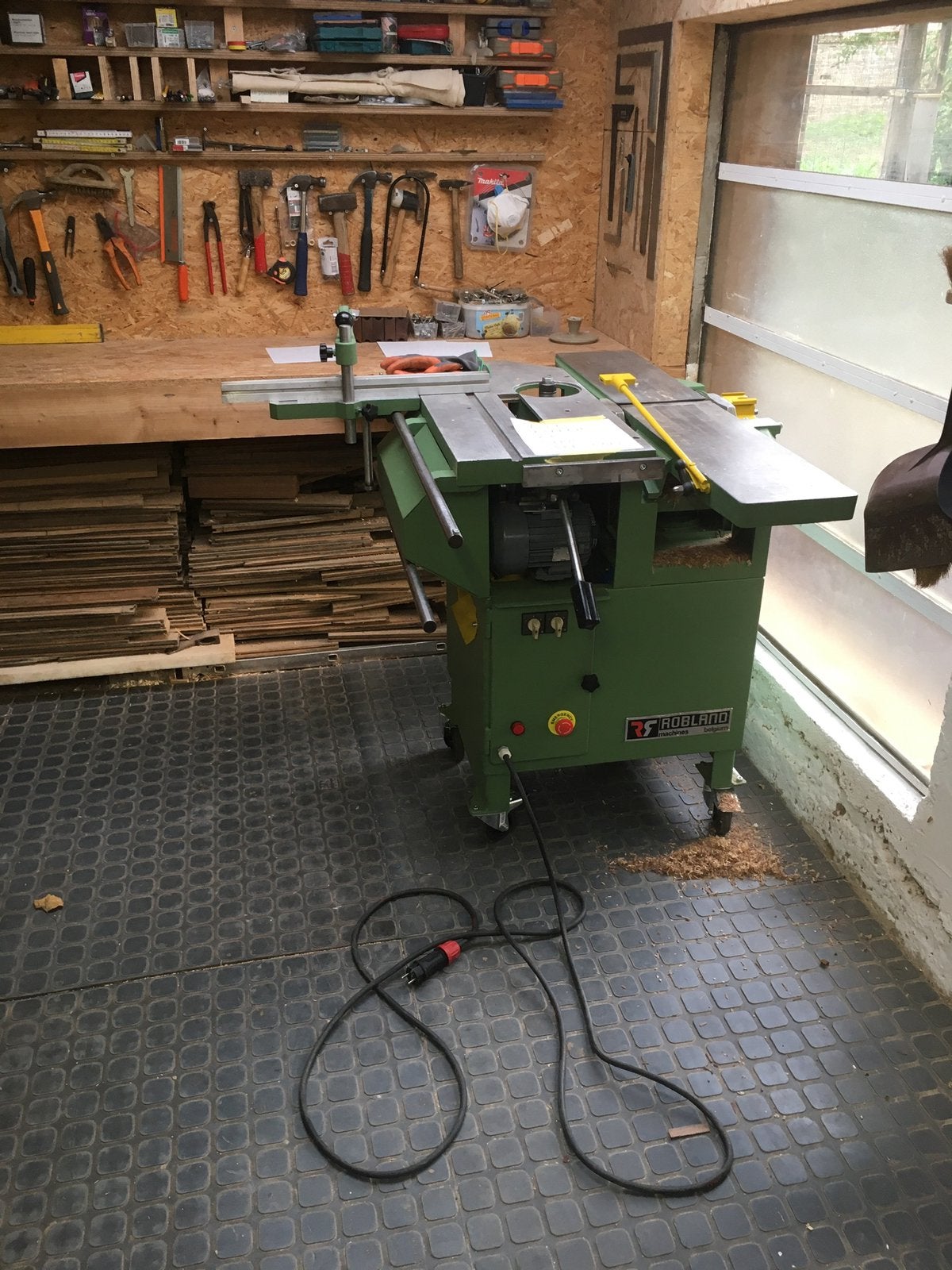 ROBLAND K21/K210 COMBINATIEMACHINE, Ophalen, Gebruikt, Cirkelzaag