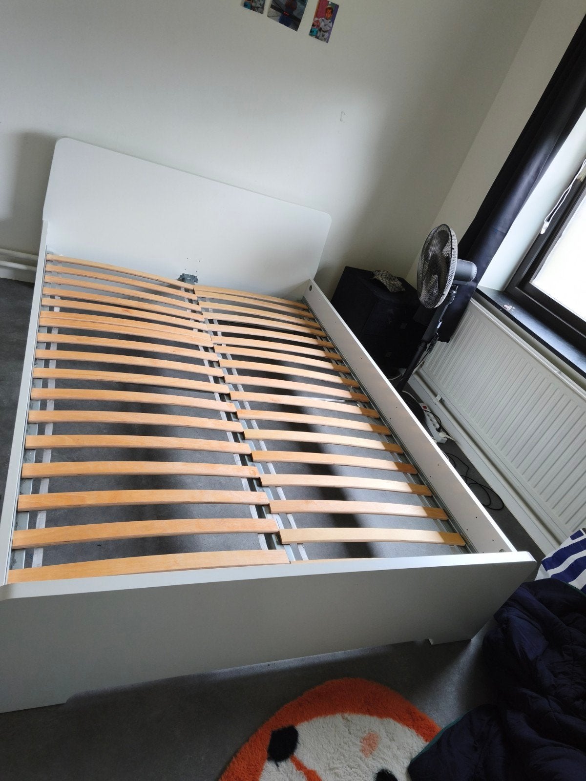 lit Ikea + 2 sommiers, 140 cm, Enlèvement, Utilisé, 200 cm