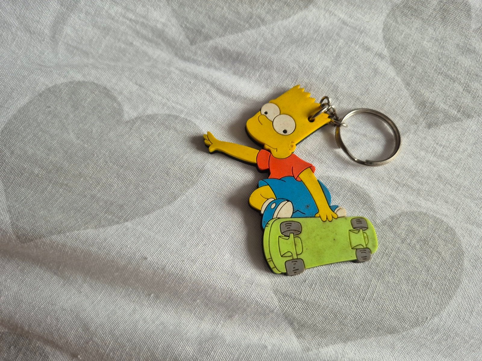 sleutelhanger vintage the simpsons 1998 7cm, Enlèvement ou Envoi