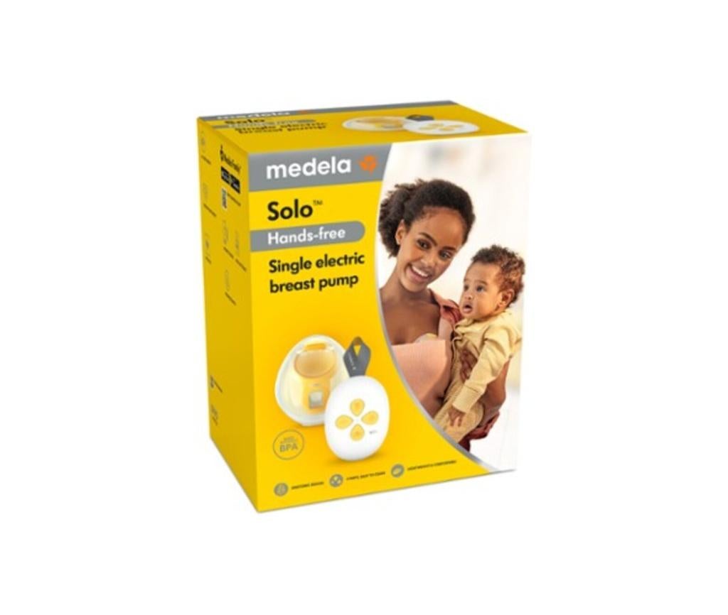 Medela solo hands free enkele elektrische borstkolf, Ophalen, Zo goed als nieuw, Borstkolf