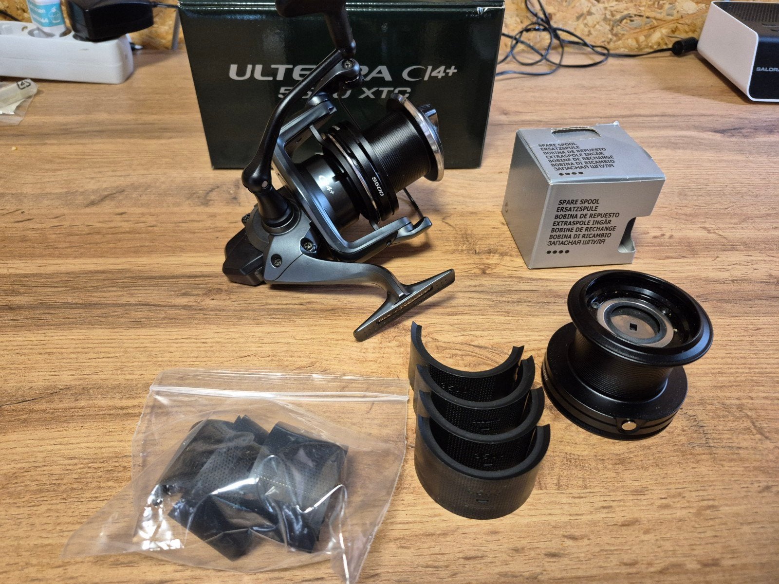 Shimano Ultegra 5500 Ci4+ XTC, Watersport en Boten, Hengelsport | Karpervissen, Ophalen of Verzenden, Zo goed als nieuw, Molen