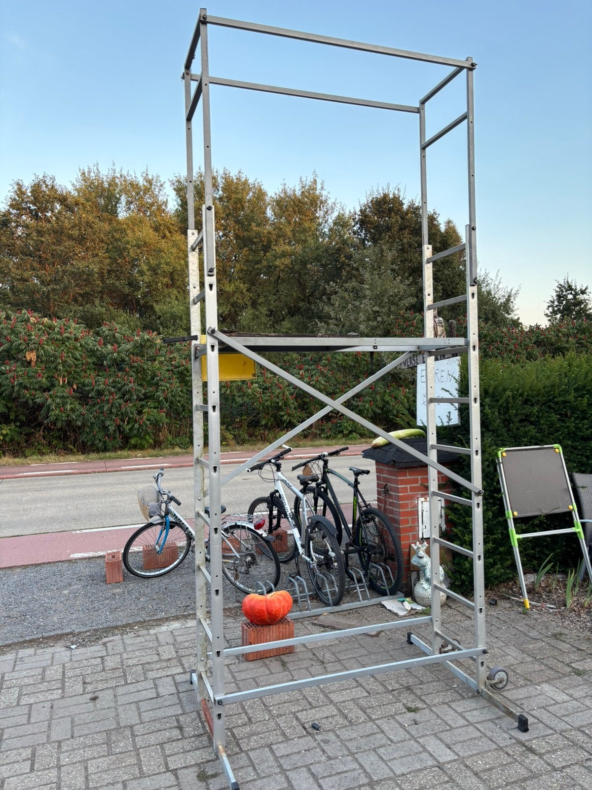 Stelling, Doe-het-zelf en Bouw, Steigers, Ophalen, Zo goed als nieuw