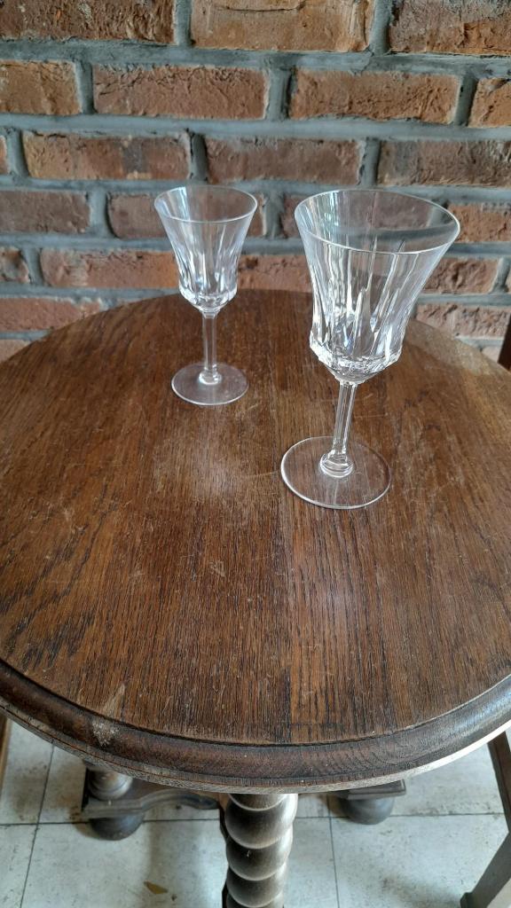 Glazen voor wijn en champagne Val St Lambert, Ophalen