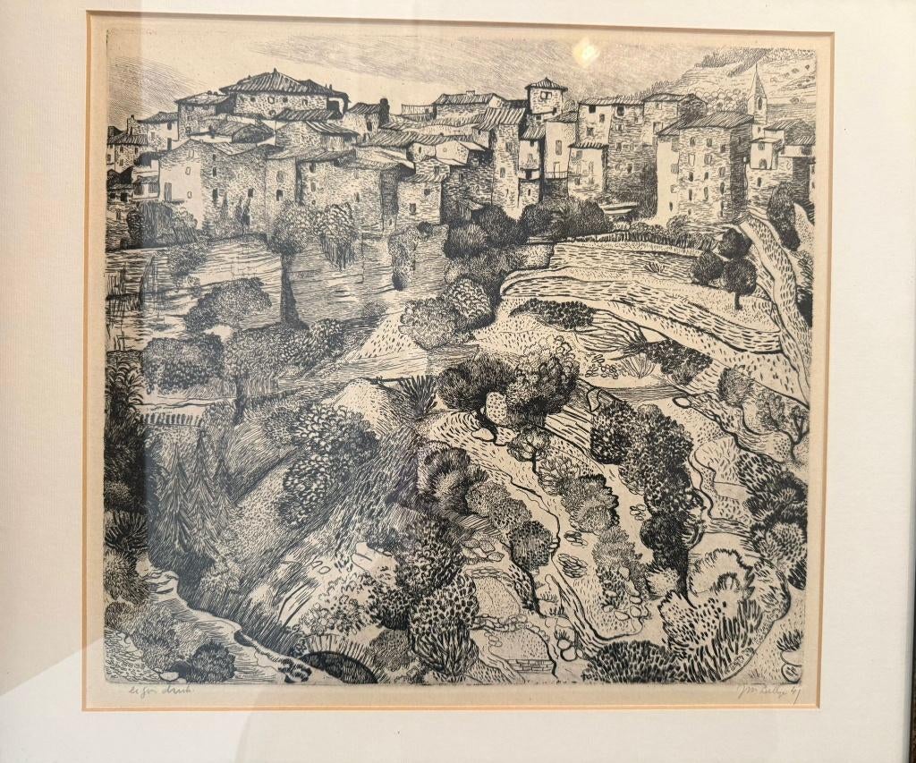 Mc Escher  Italiaan Dorpje Montecelio, Ophalen