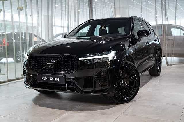 Volvo XC60 Black Edition T8 AWD Hybride PHEV, Auto's, Volvo, Automaat, Start-stop-systeem, 1969 cc, Zwart