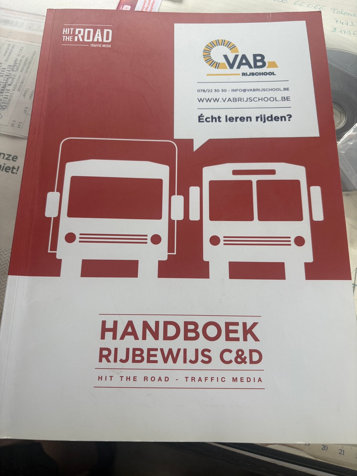 Handboek rijbewijs c en d, Boeken, Ophalen, Zo goed als nieuw