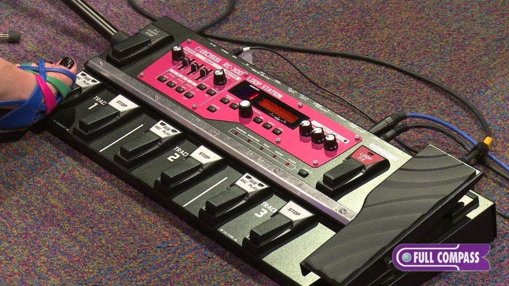 Boss RC-300 Looper + gigbag, Ophalen of Verzenden, Zo goed als nieuw, Overige typen